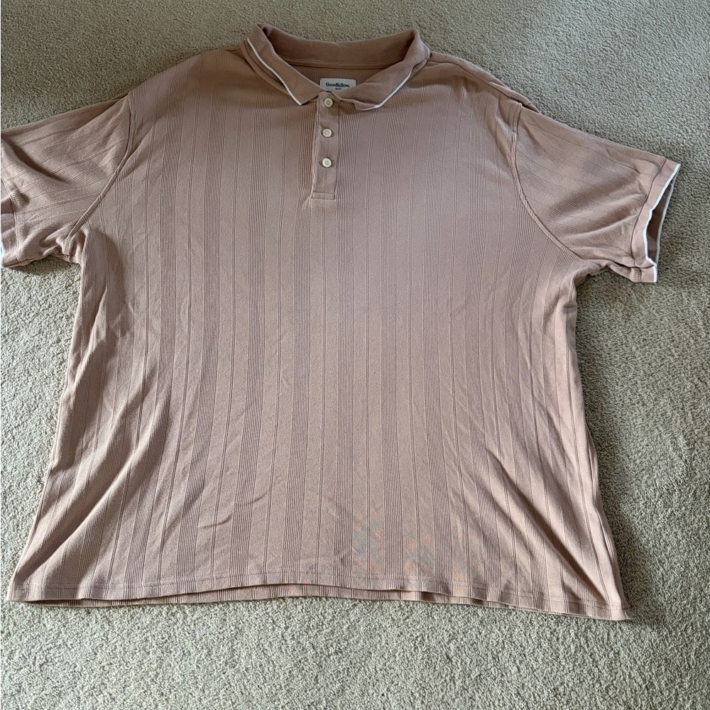 Goodfellow & Co dusty rose Polo Shirt